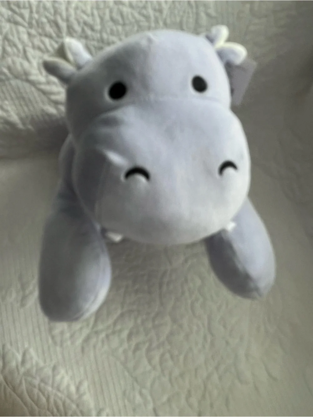 Weighted (2.43LBS) Hippo Stuffed Animals, Comfort Hippopotamus Plush.